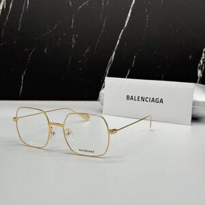 Balenciaga Gold Frame Women's Glasses